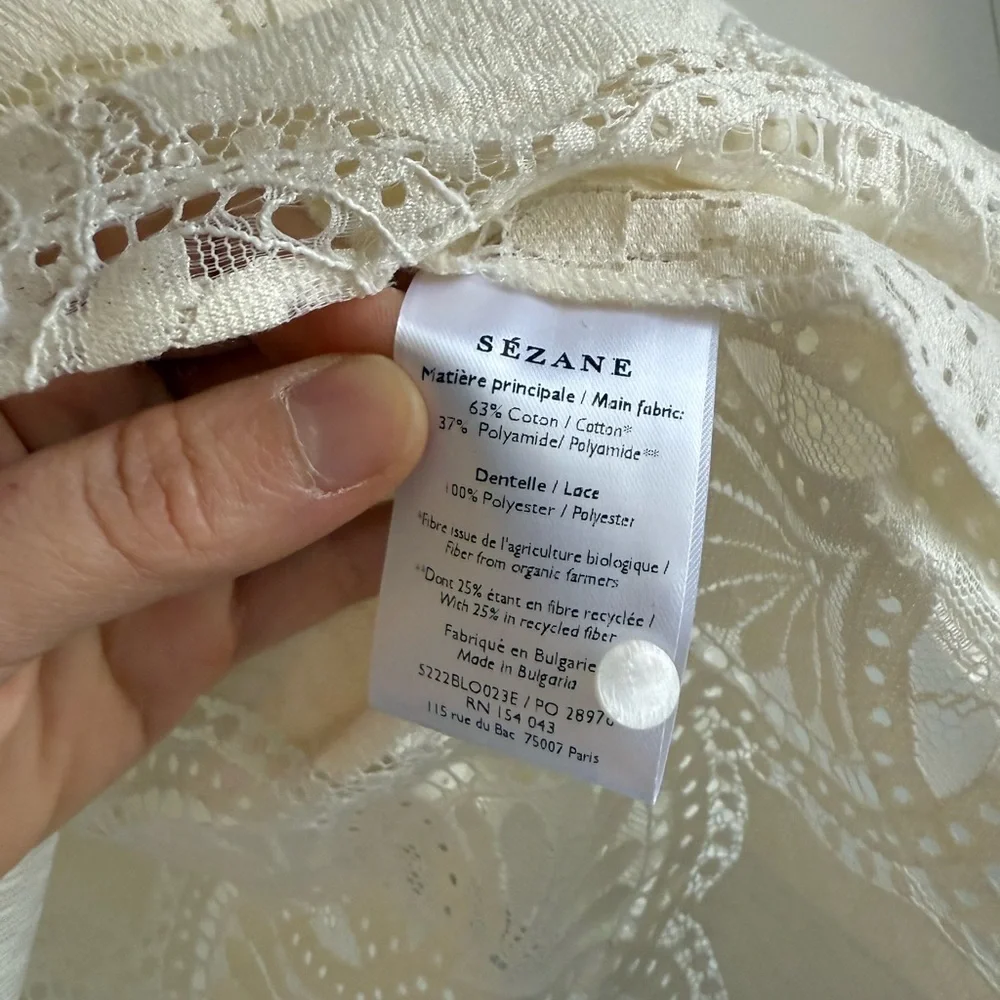 Sezane Bianca Blouse - Picture 7 of 7